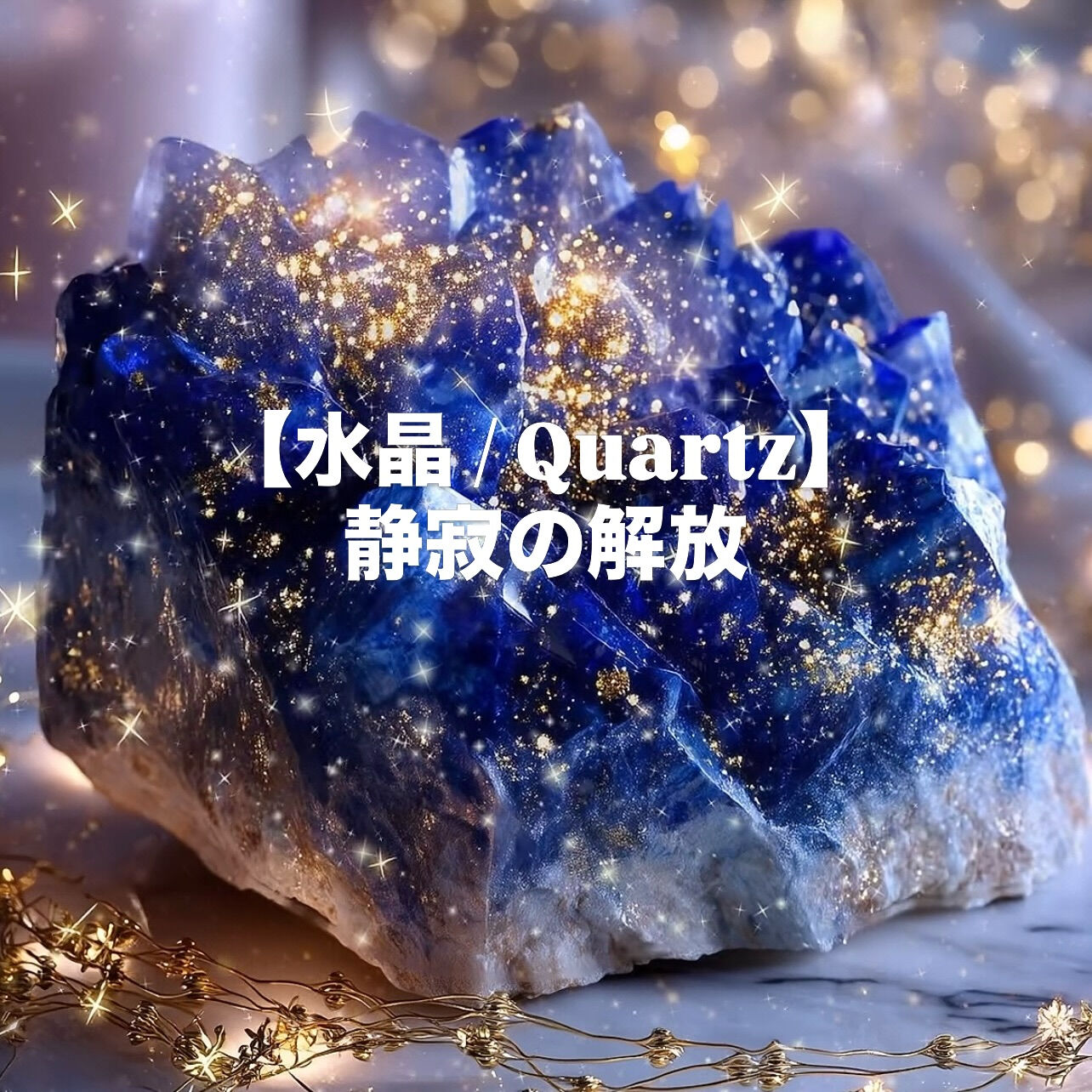 【水晶 / Quartz】静寂の解放