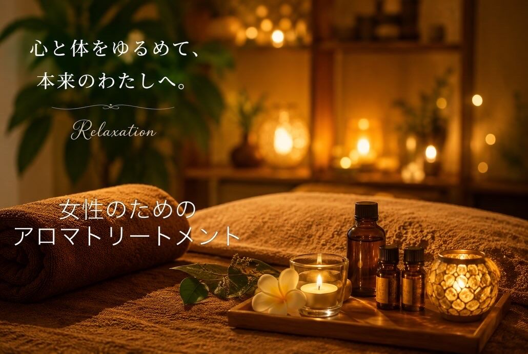 女性のためのアロマトリートメント